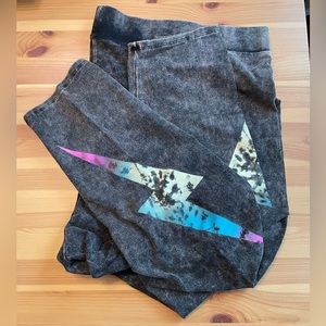 Torrid Lovesick lightning bolt leggings